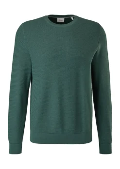 Strickpullover grün