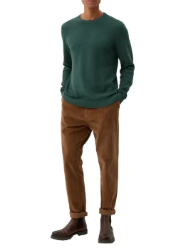 Strickpullover grün