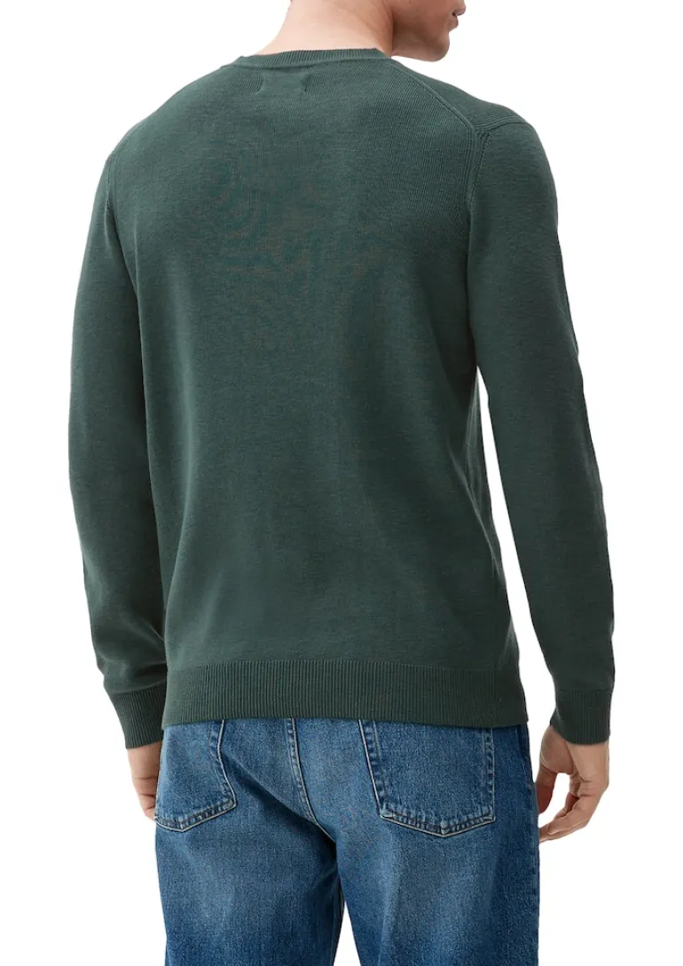 Strickpullover grün