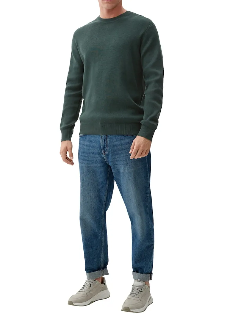 Strickpullover grün