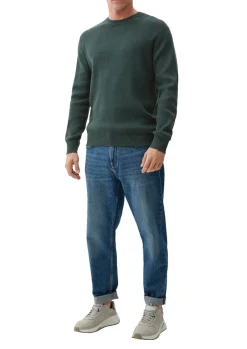 Strickpullover grün