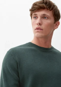 Strickpullover grün