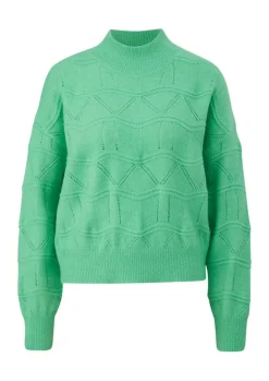 Strickpullover grün