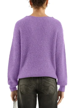 Strickpullover lila