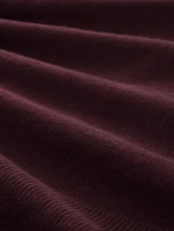 Strickpullover mit Kaschmir-Anteil dark red mélange