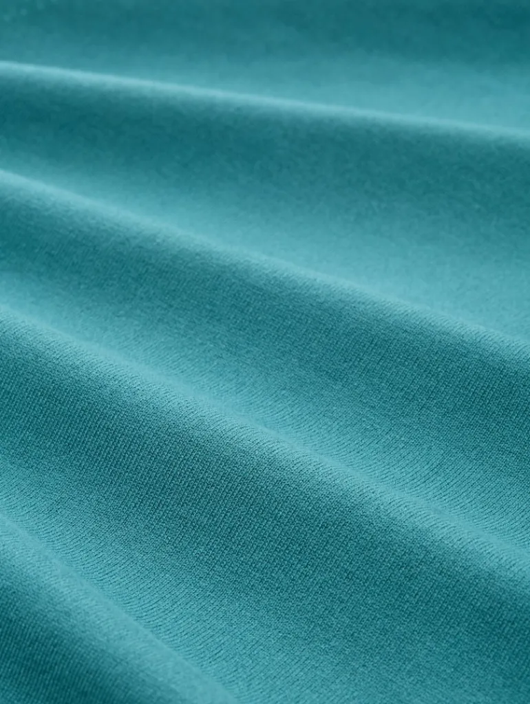 Strickpullover mit Knopf-Details tropical teal