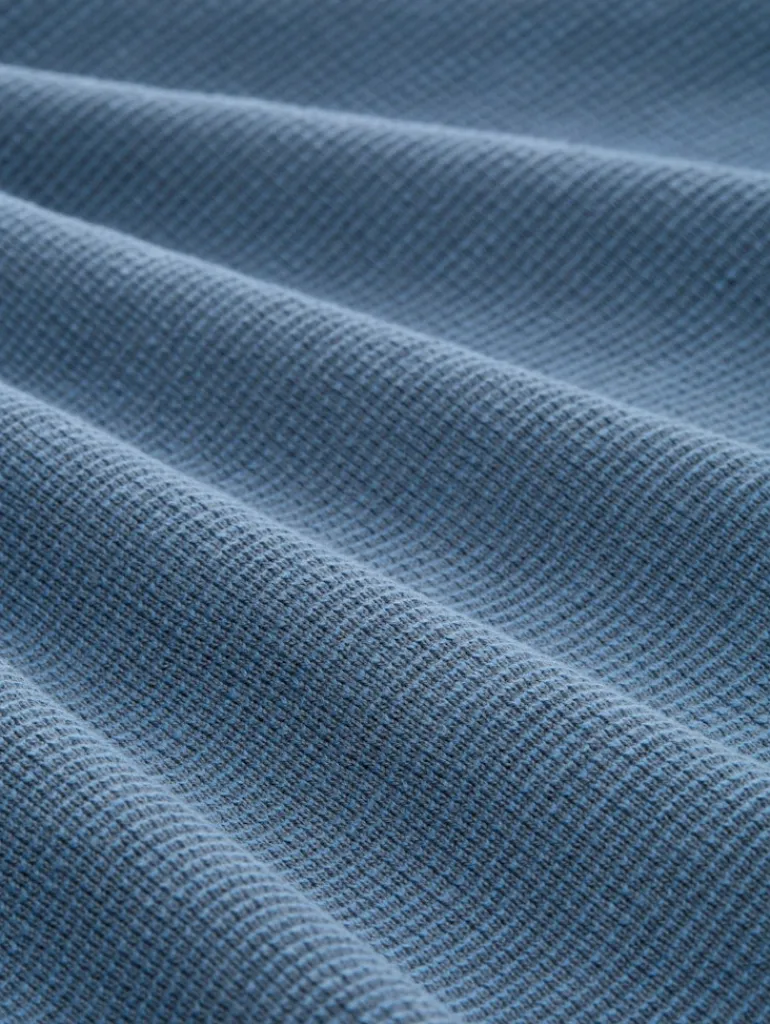 Strickpullover mit Rundhalsausschnitt faded uniform blue