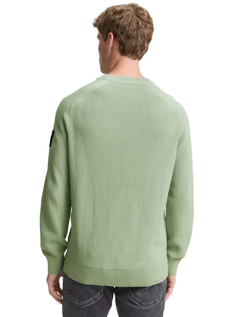 Strickpullover mit Struktur fresh mint green
