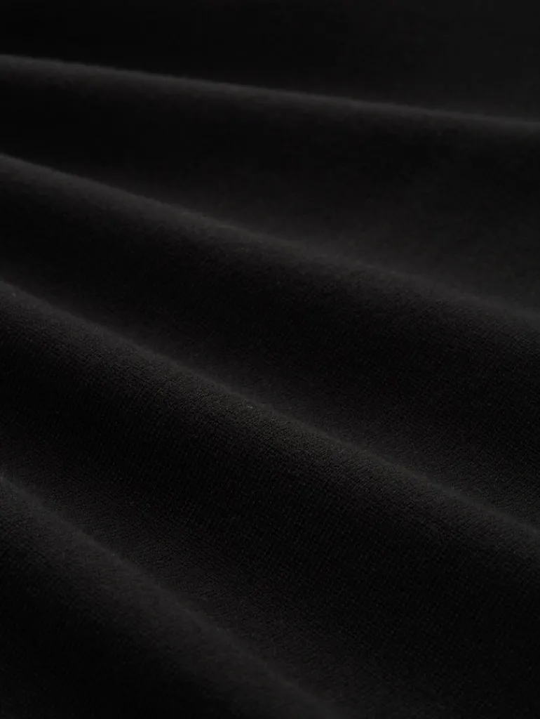 Strickpullover mit V-Ausschnitt black