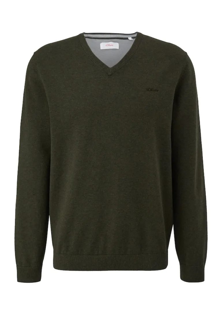 Strickpullover olive5