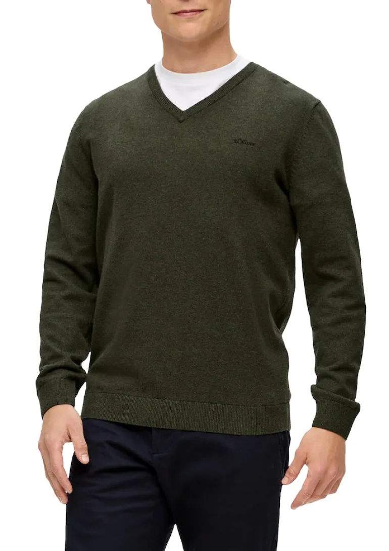 Strickpullover olive5