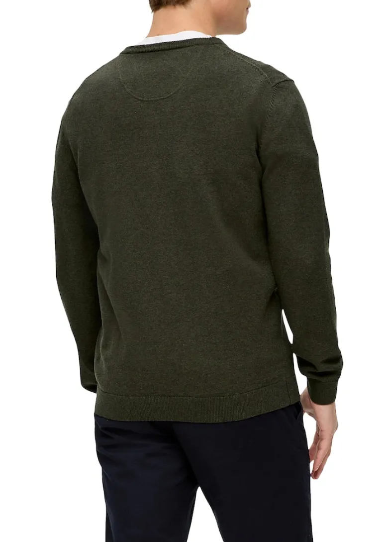 Strickpullover olive5