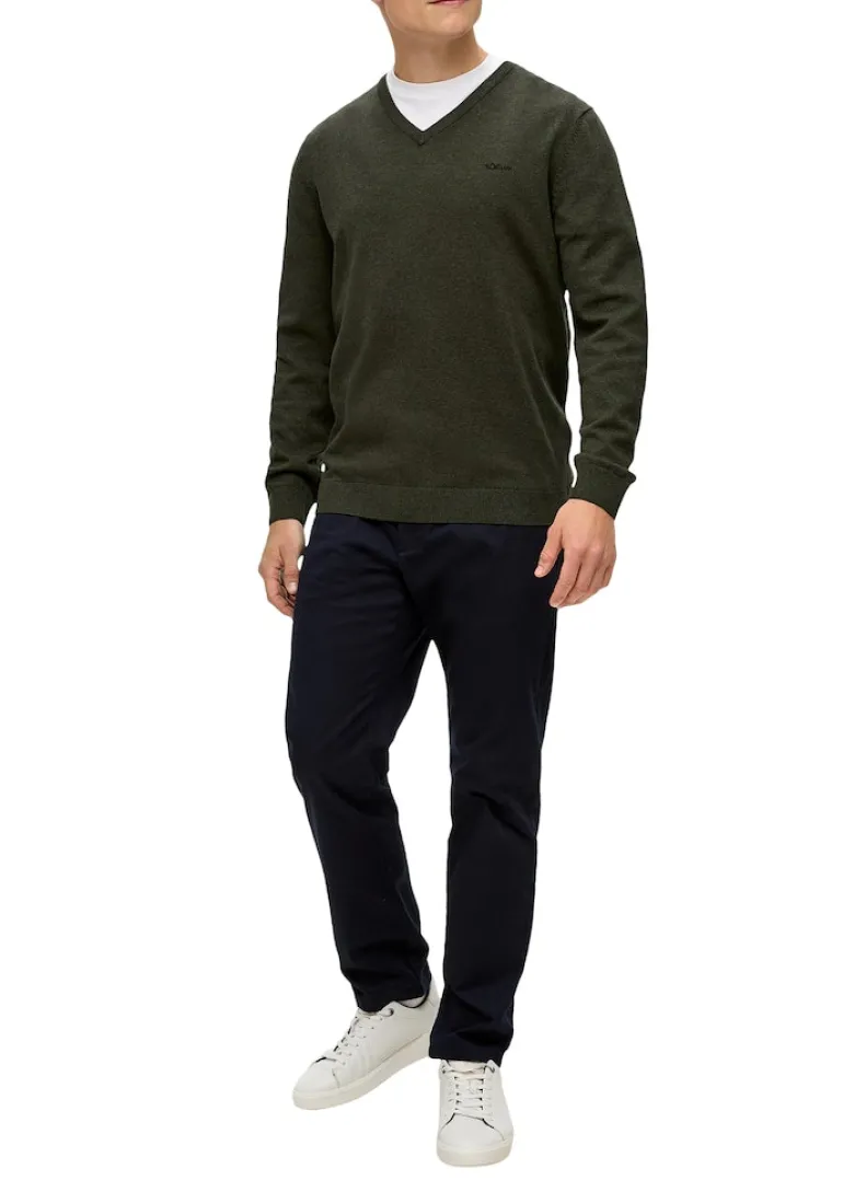 Strickpullover olive5