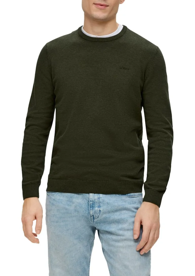Strickpullover olive5