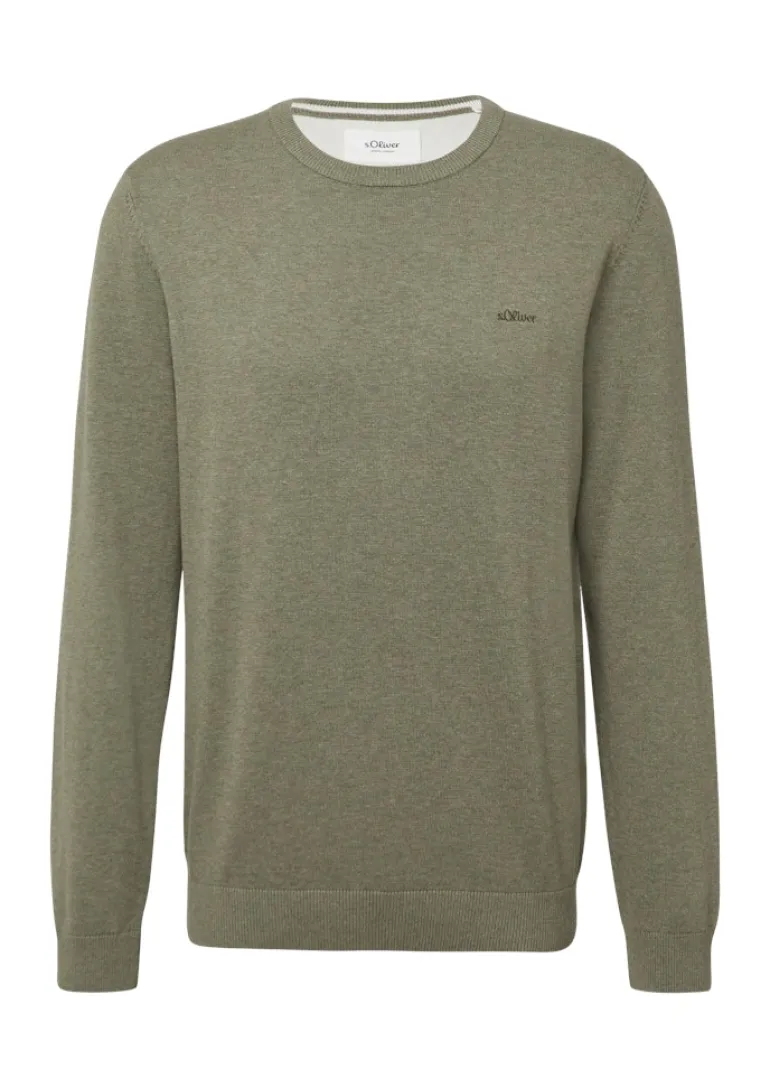 Strickpullover olive