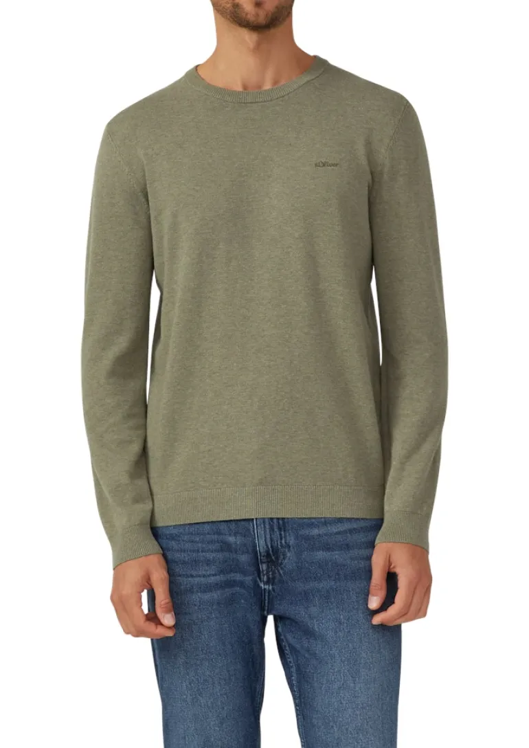 Strickpullover olive