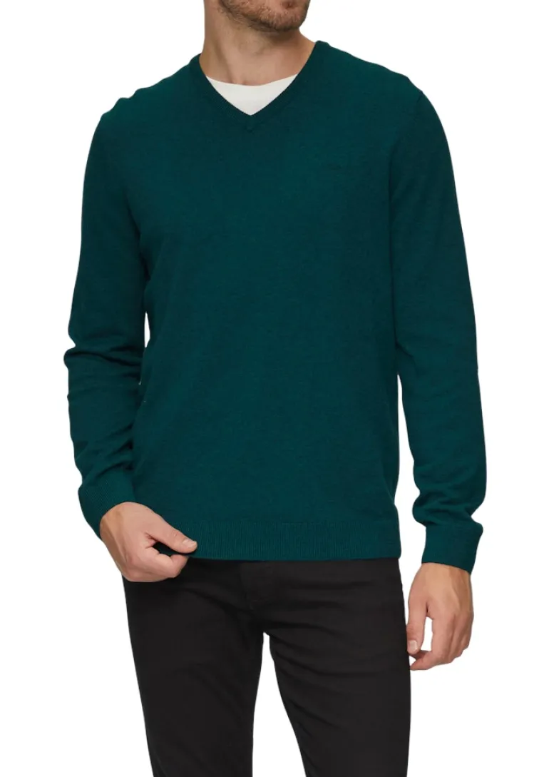 Strickpullover petrol