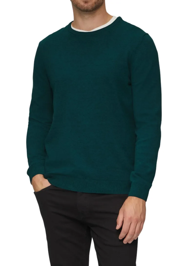 Strickpullover petrol