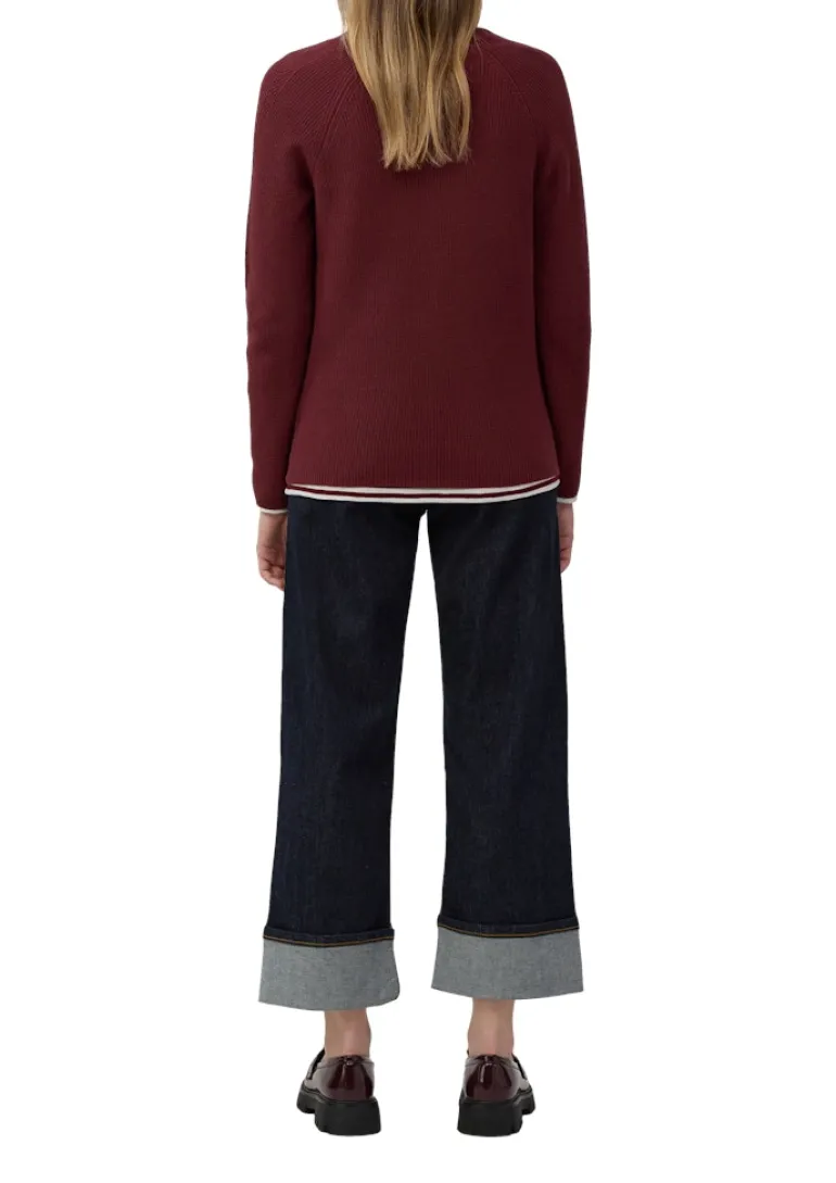 Strickpullover rot