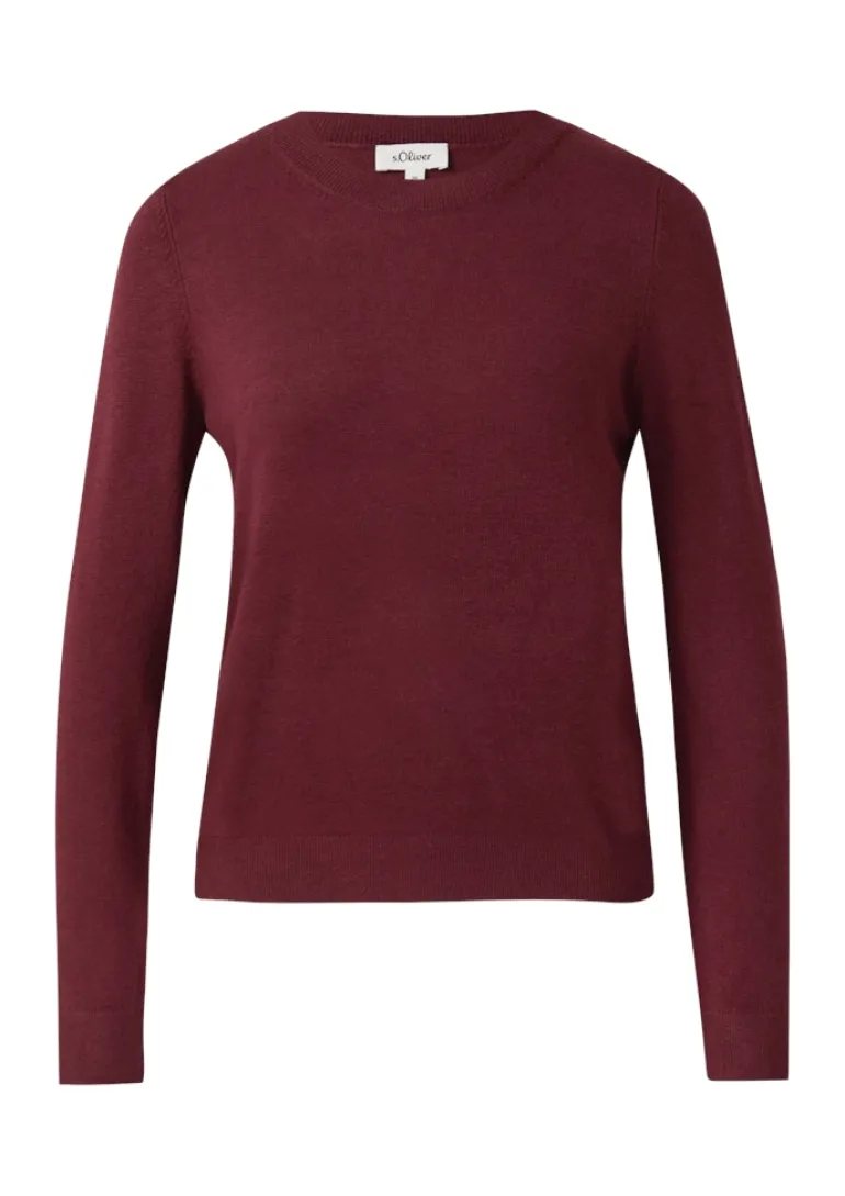 Strickpullover rot