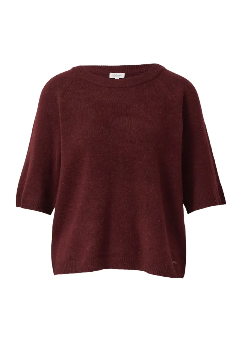 Strickpullover rot