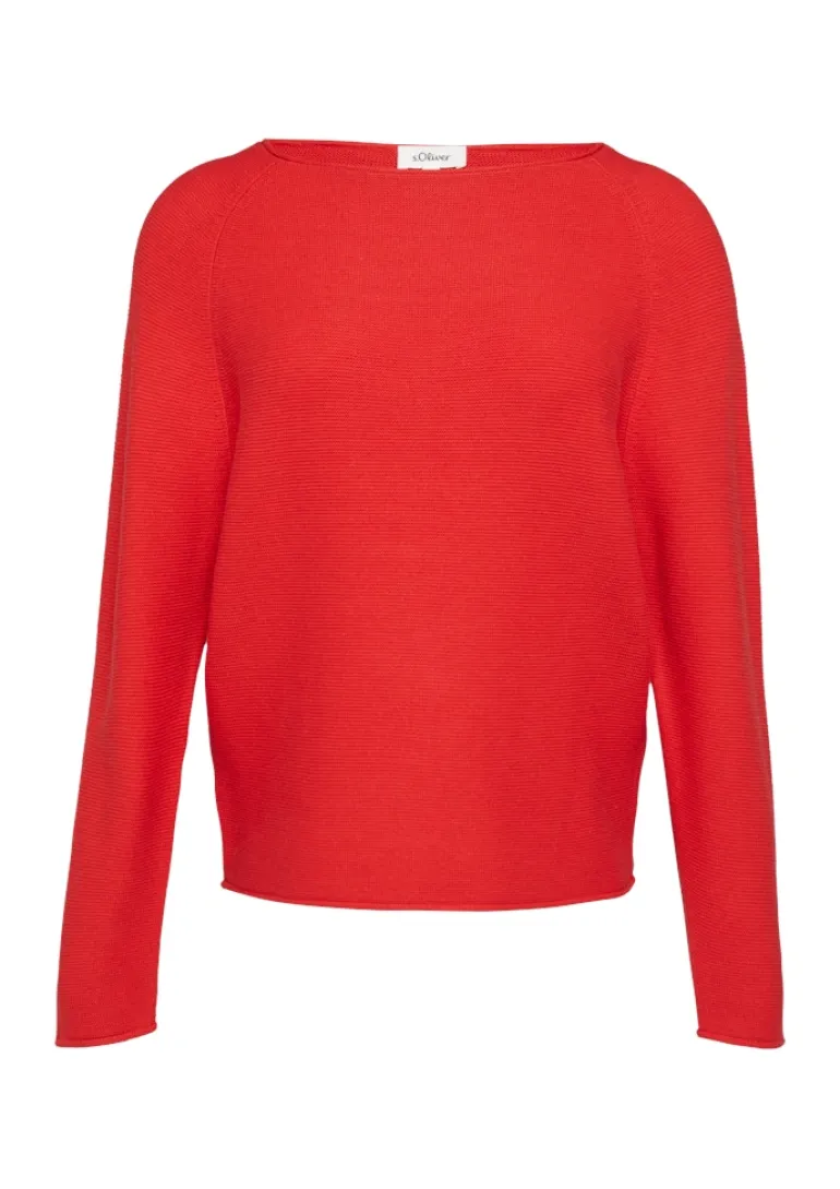 Strickpullover rot