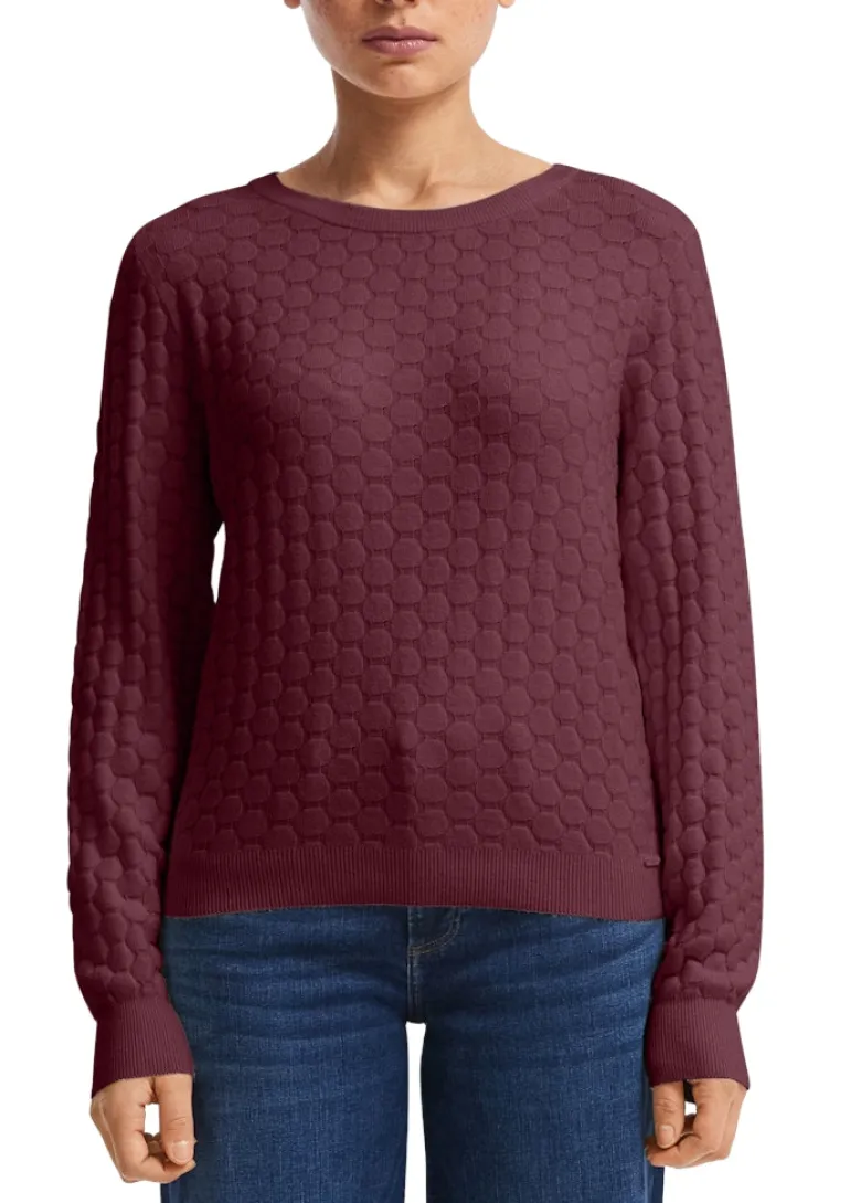 Strickpullover rot