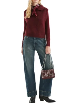 Strickpullover rot