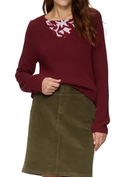 Strickpullover rot