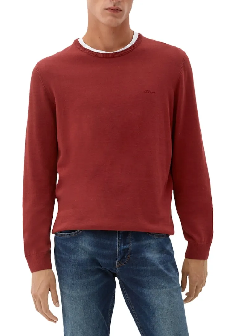 Strickpullover rot