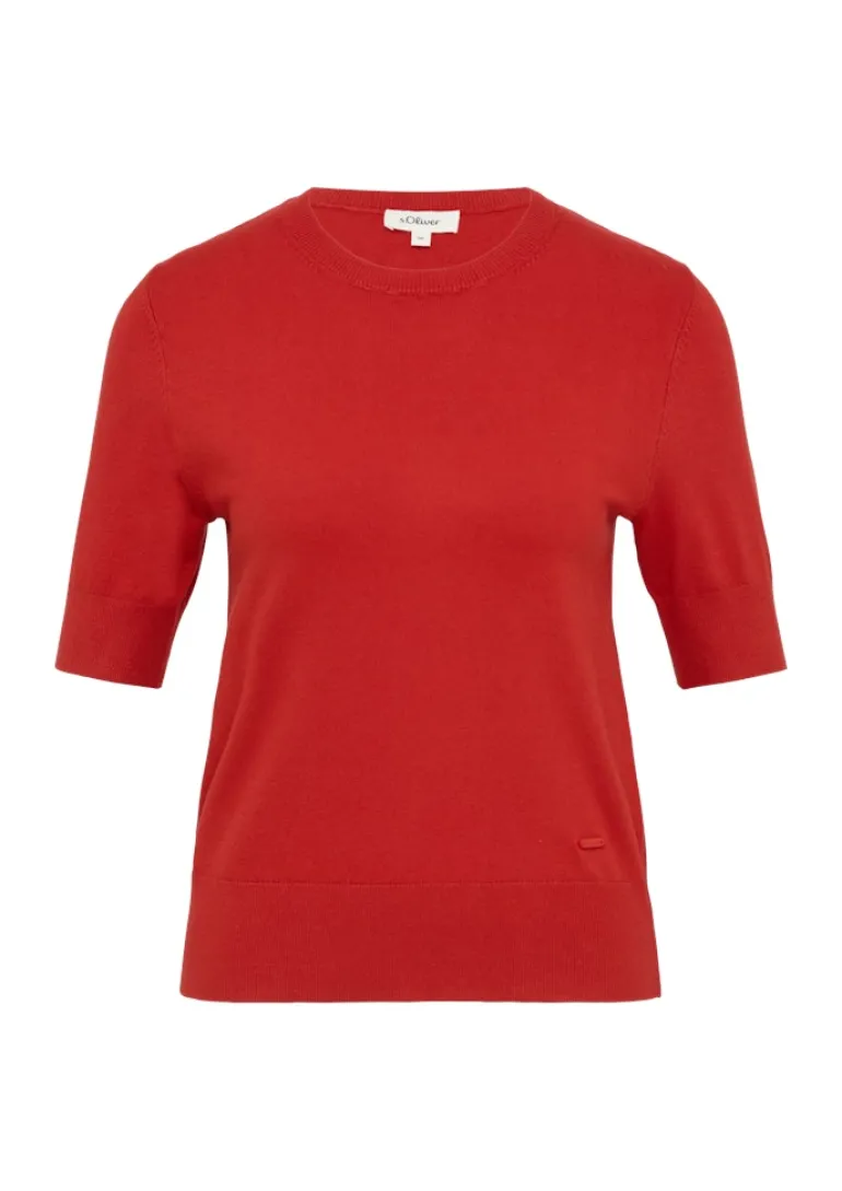 Strickpullover rot