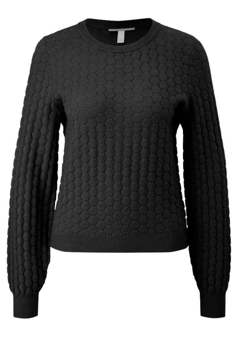 Strickpullover schwarz