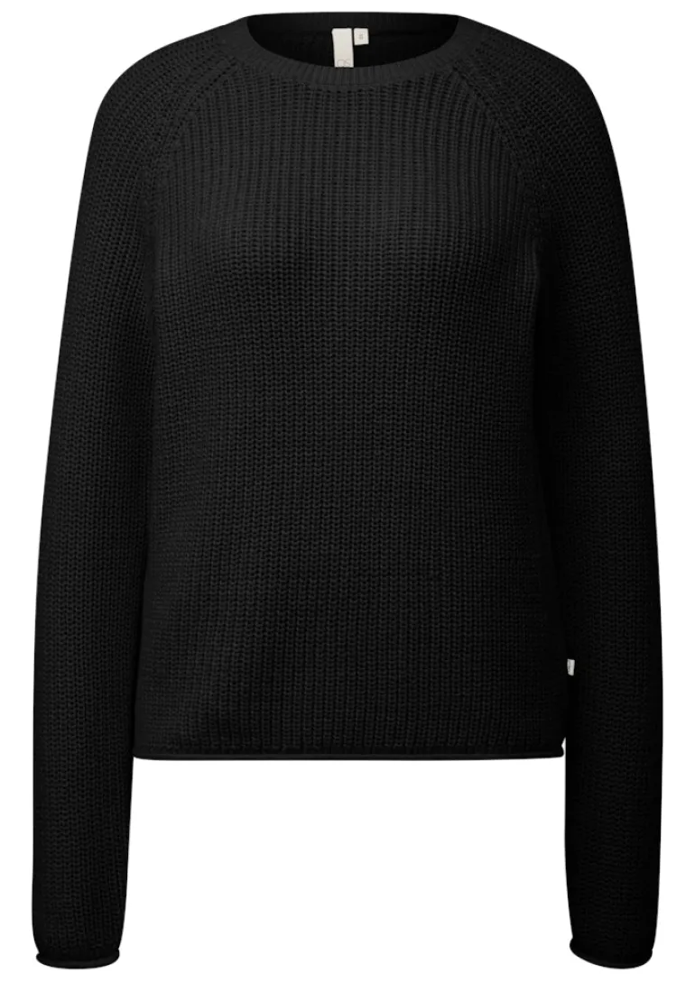 Strickpullover schwarz