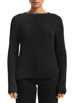 Strickpullover schwarz