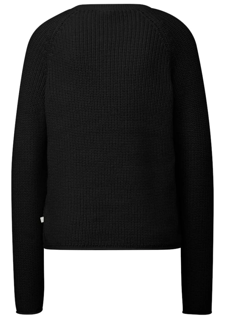 Strickpullover schwarz