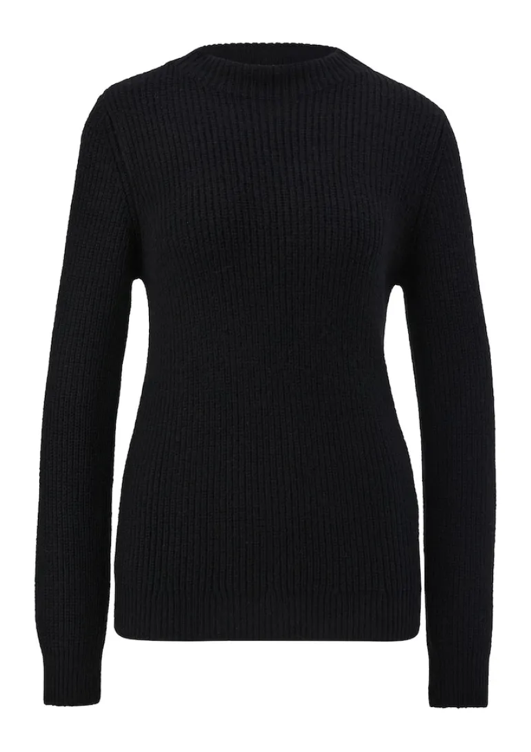 Strickpullover schwarz