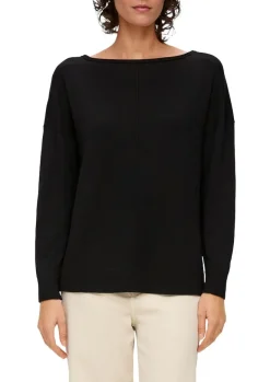 Strickpullover schwarz