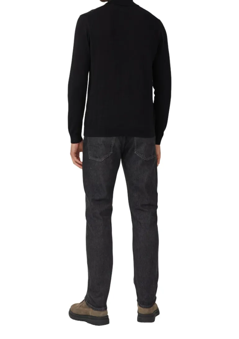 Strickpullover schwarz