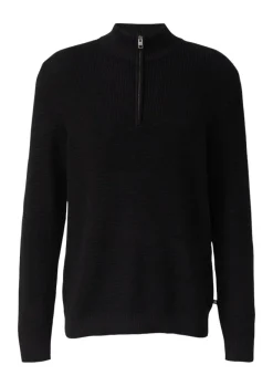 Strickpullover schwarz
