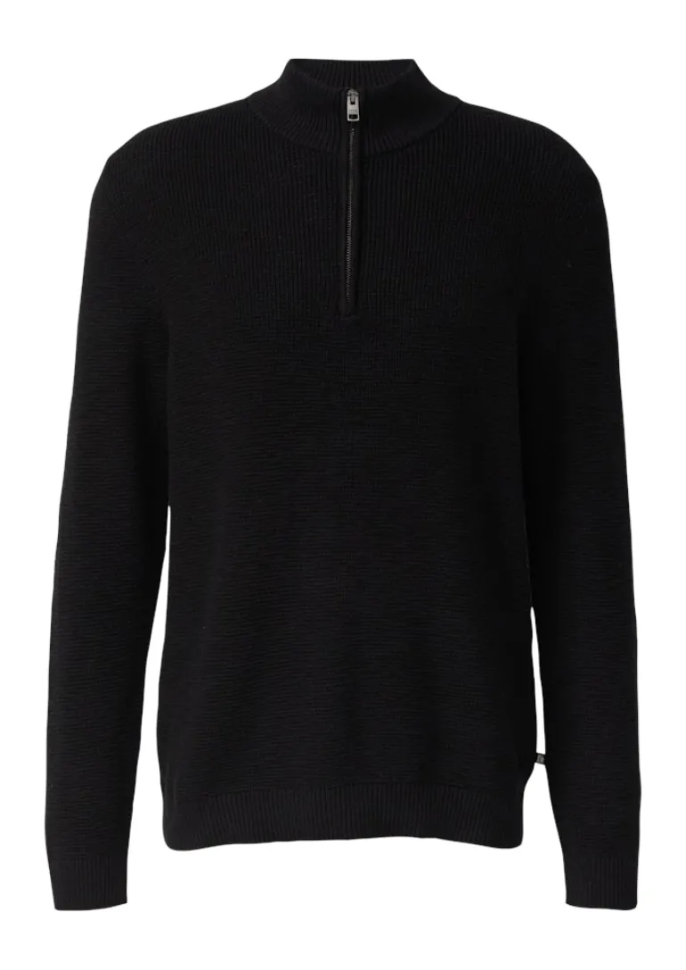 Strickpullover schwarz