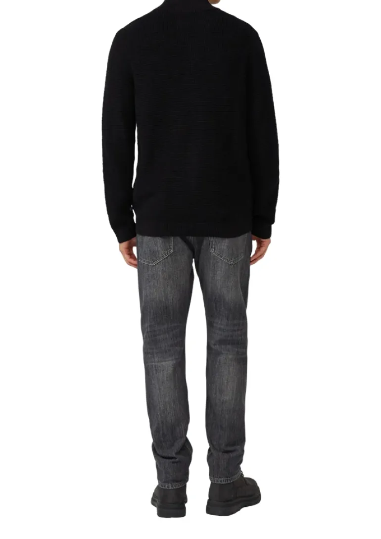 Strickpullover schwarz