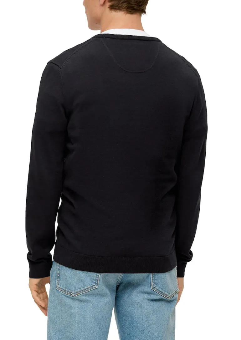 Strickpullover schwarz