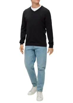 Strickpullover schwarz