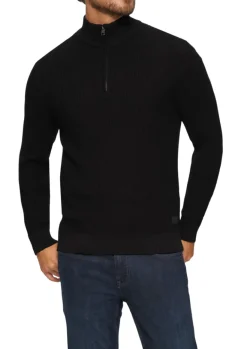 Strickpullover schwarz