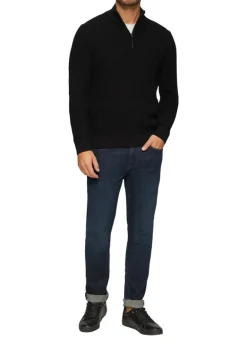Strickpullover schwarz