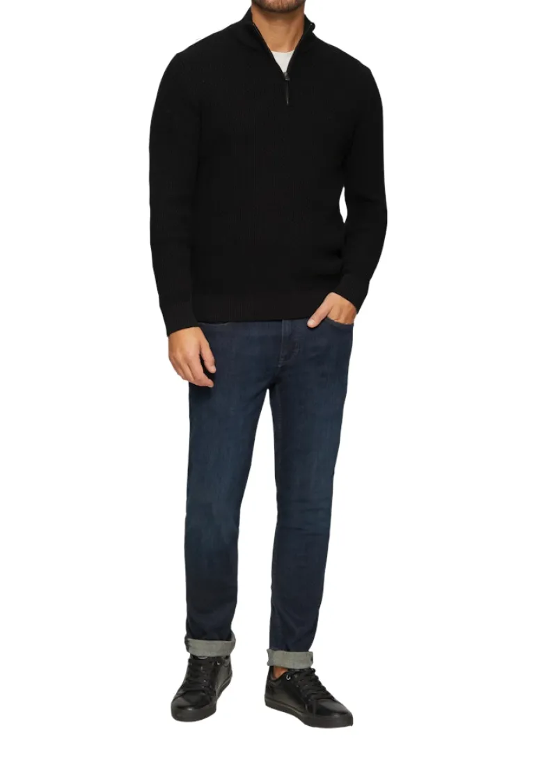 Strickpullover schwarz
