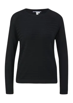 Strickpullover schwarz