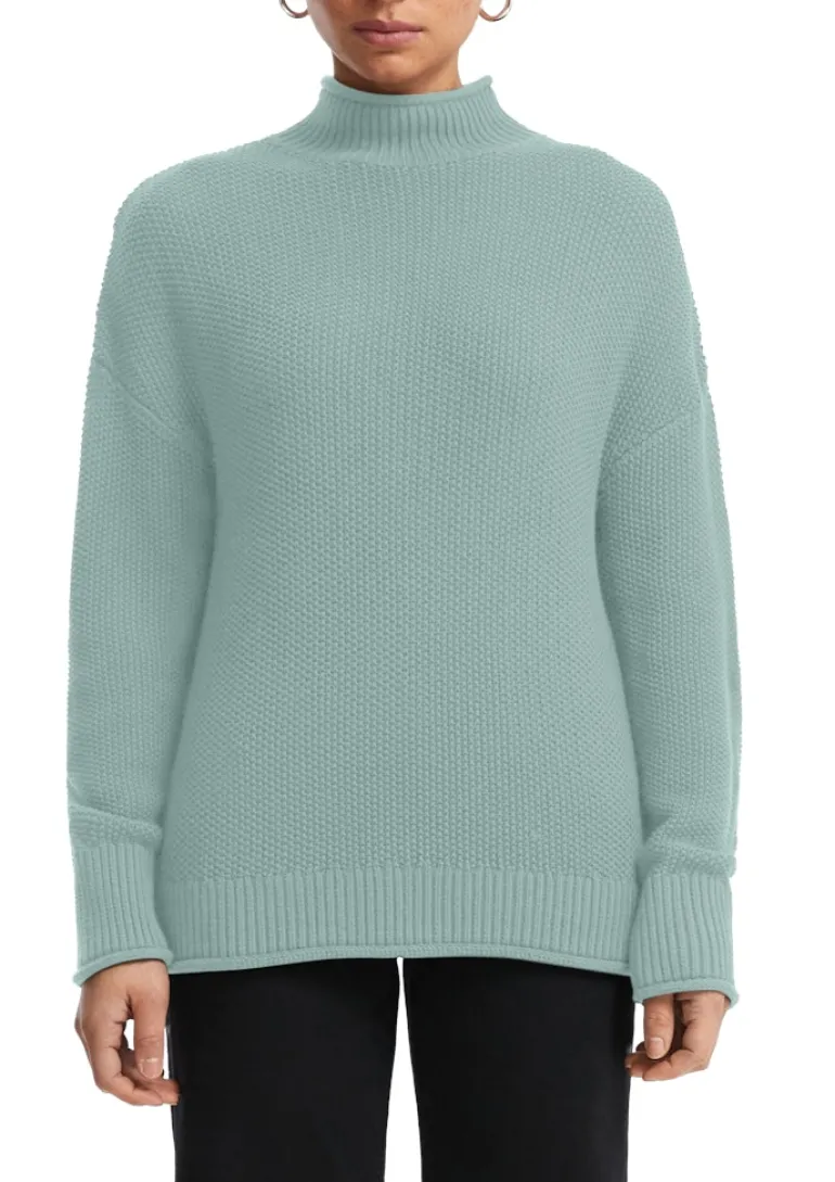 Strickpullover türkis