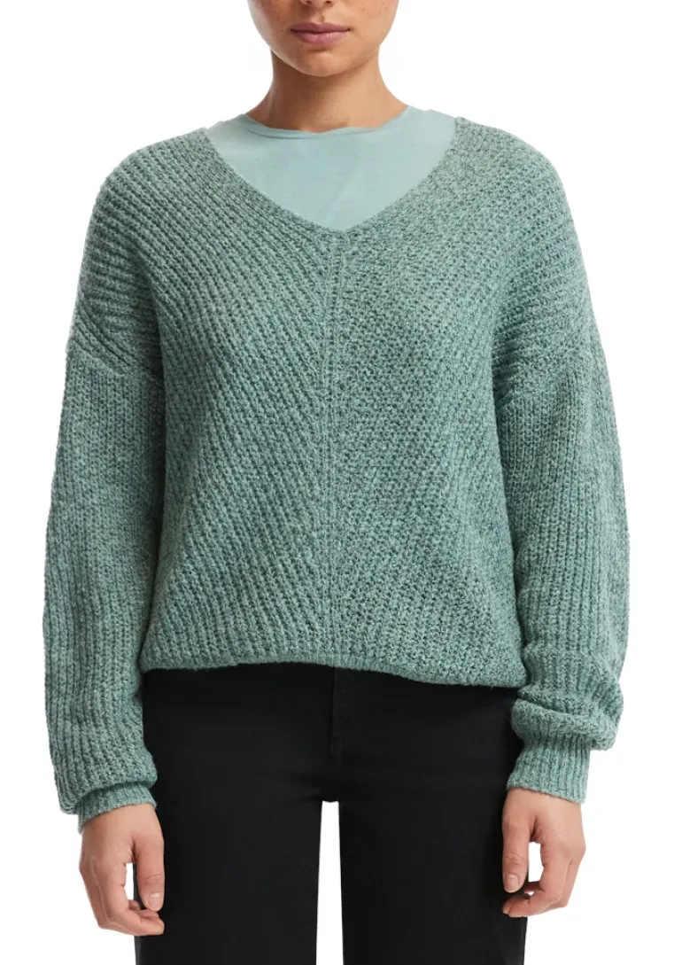 Strickpullover türkis