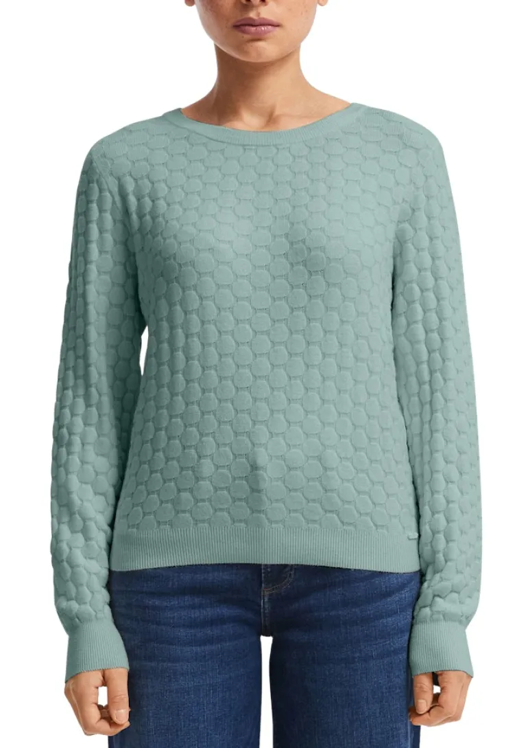 Strickpullover türkis